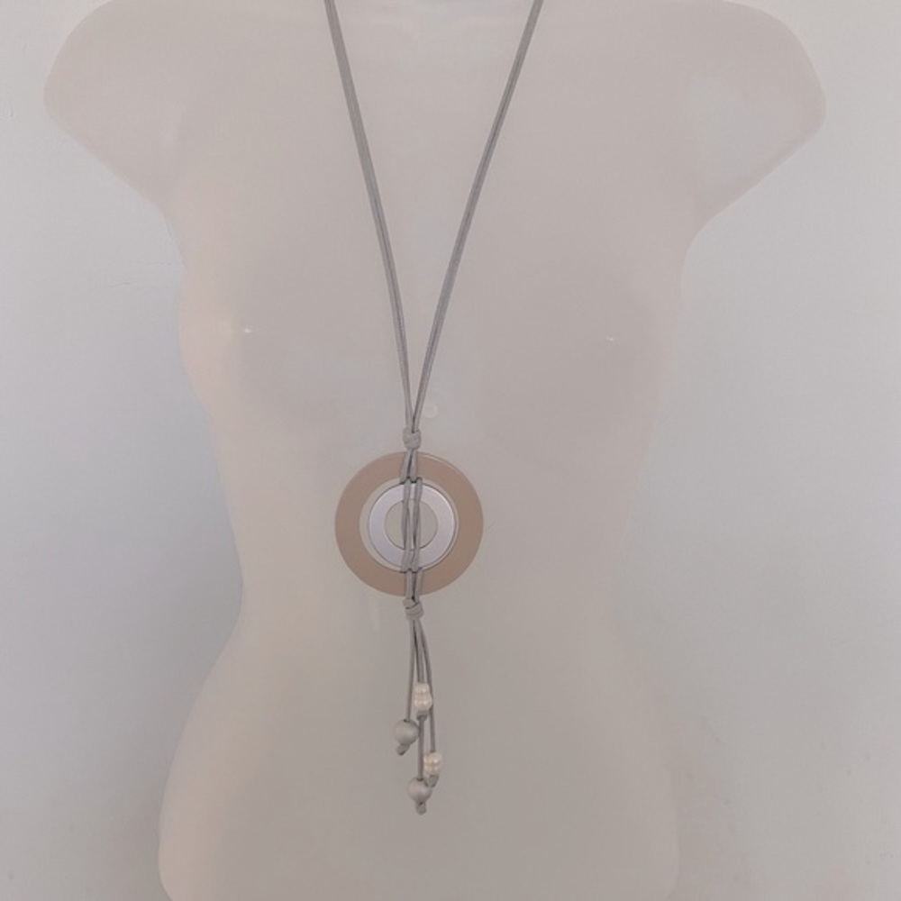 Alisha D necklace with freshwater pearls